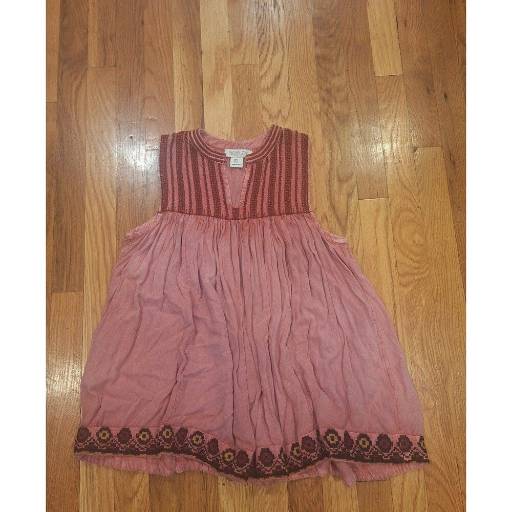 Rachel Zoe sleeveless flowy tank top size small